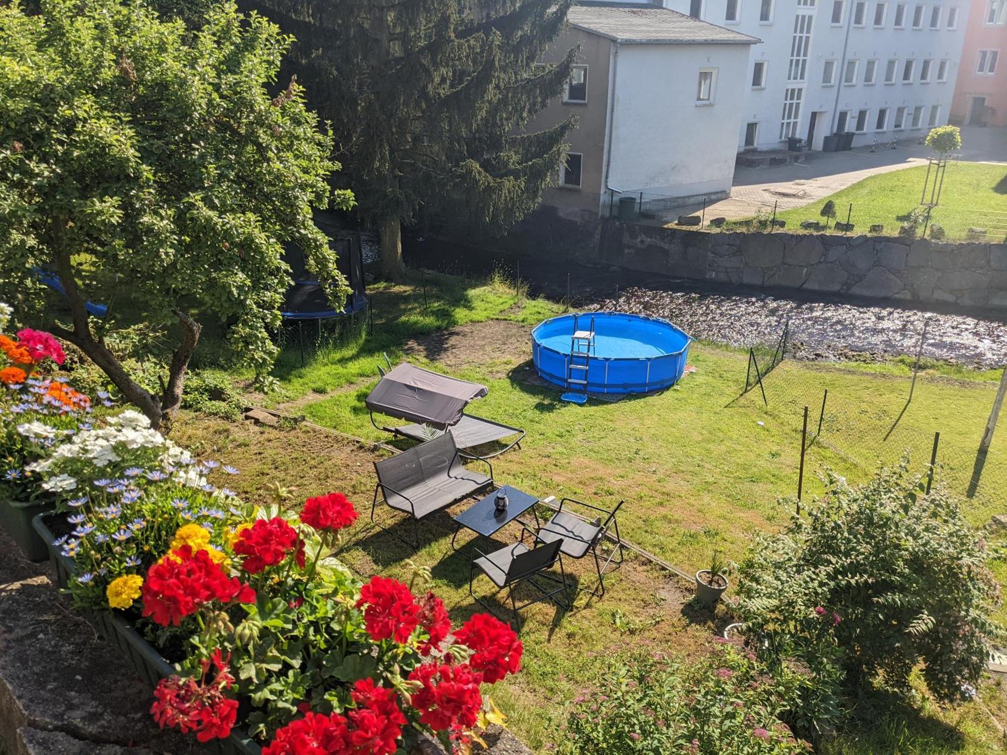 Hw3 - Urlaubsmagie - Helle, Grosse Wohnung Mit Pool Sebnitz Εξωτερικό φωτογραφία