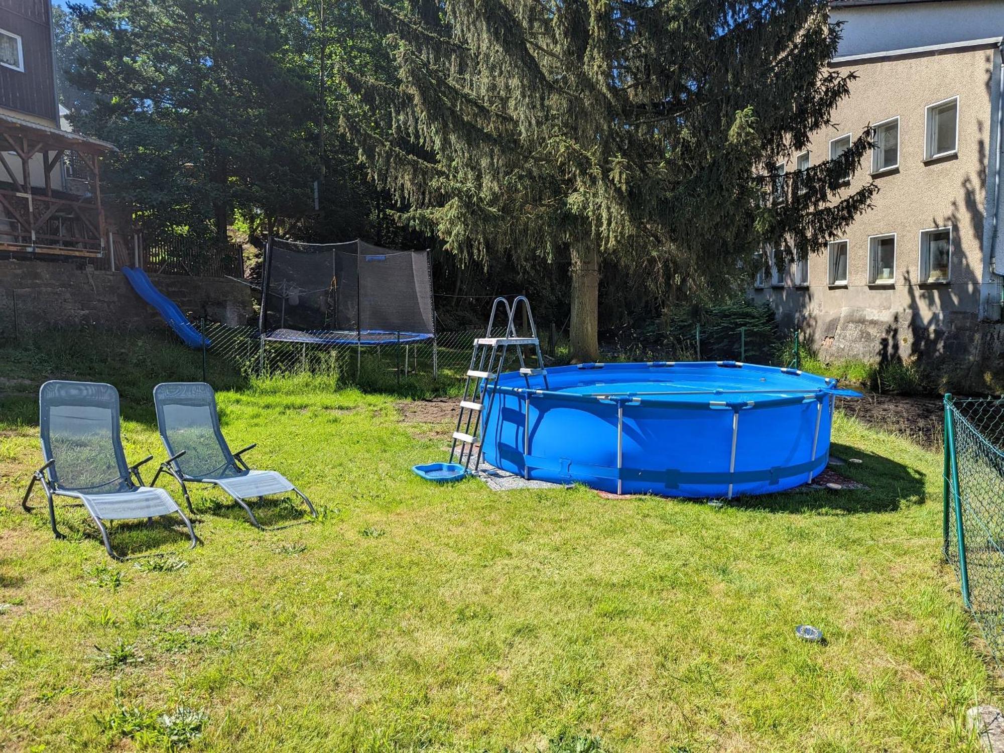 Hw3 - Urlaubsmagie - Helle, Grosse Wohnung Mit Pool Sebnitz Εξωτερικό φωτογραφία