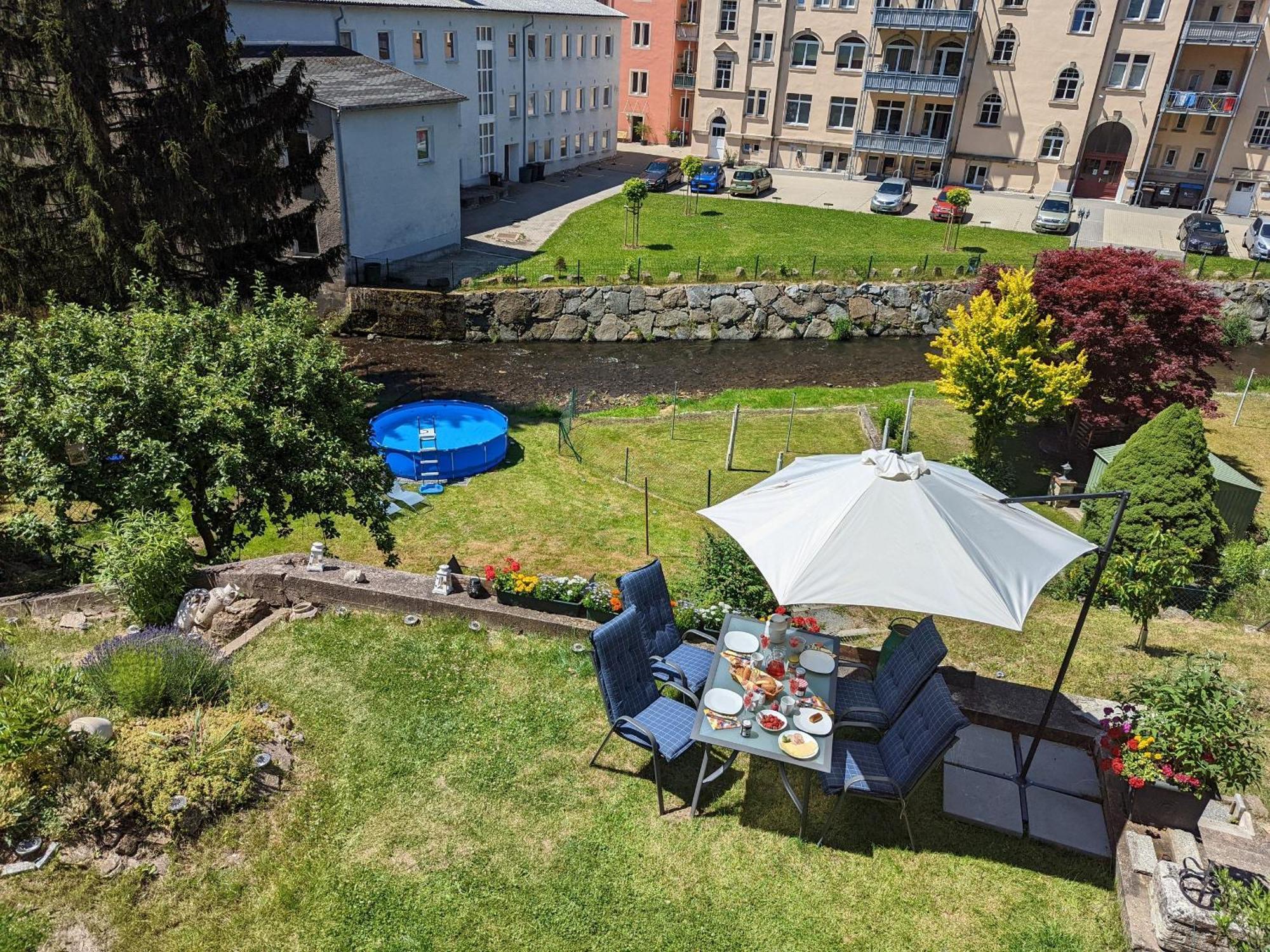 Hw3 - Urlaubsmagie - Helle, Grosse Wohnung Mit Pool Sebnitz Εξωτερικό φωτογραφία