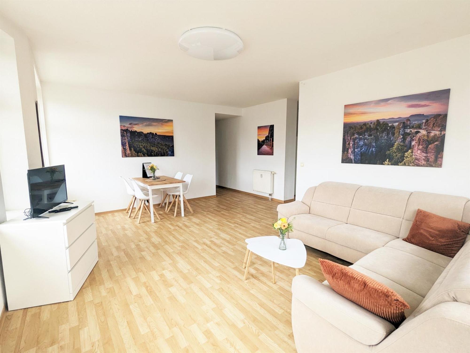 Hw3 - Urlaubsmagie - Helle, Grosse Wohnung Mit Pool Sebnitz Εξωτερικό φωτογραφία